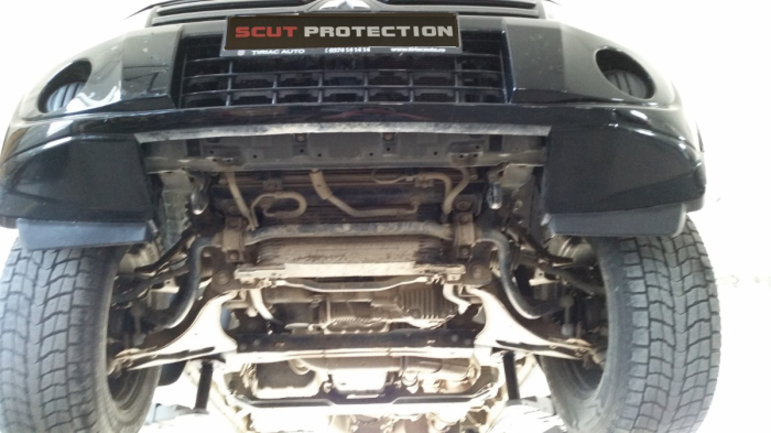 Scut motor și radiator Mitsubishi Pajero 4 (V80, V90) 2007-2021 - Oțel 3 mm [8]