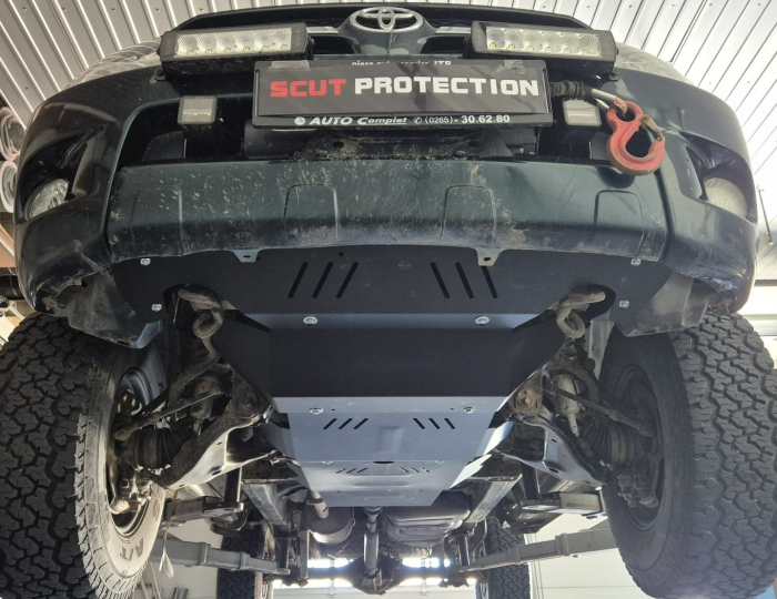 Scut motor și radiator Toyota Hilux 2004-2015 - Oțel 3 mm [8]