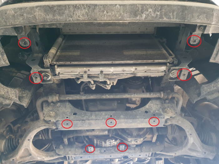 Scut motor SsangYong Rexton 2017-2026 - Oțel 2 mm [5]