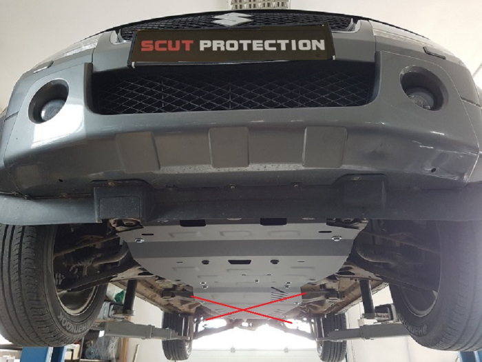 Scut motor Suzuki Grand Vitara 2005-2019 - Oțel 3 mm [10]