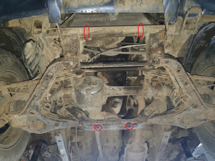 Scut motor Suzuki Vitara 1988-1999 - Oțel 3 mm [4]