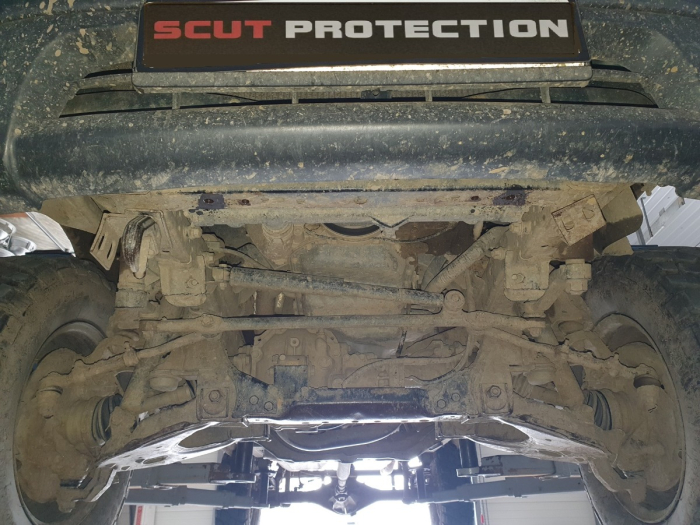 Scut motor Toyota Hilux 2000-2004 - Oțel 3 mm [6]