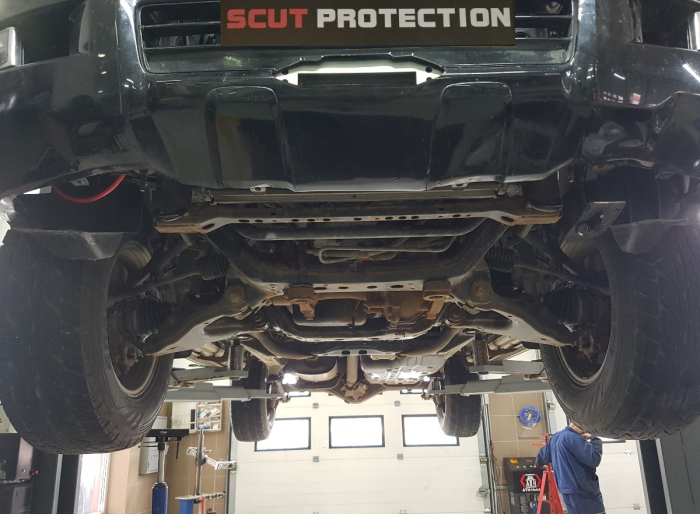 Scut motor Toyota Land Cruiser J120 2002-2009 - Oțel 2.5 mm [4]