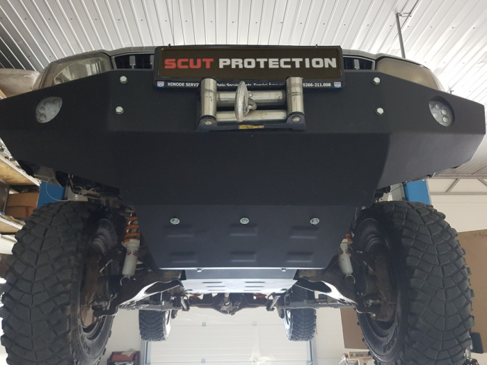 Scut motor Toyota Land Cruiser J90 1995-2002 - Oțel 2.5 mm [9]