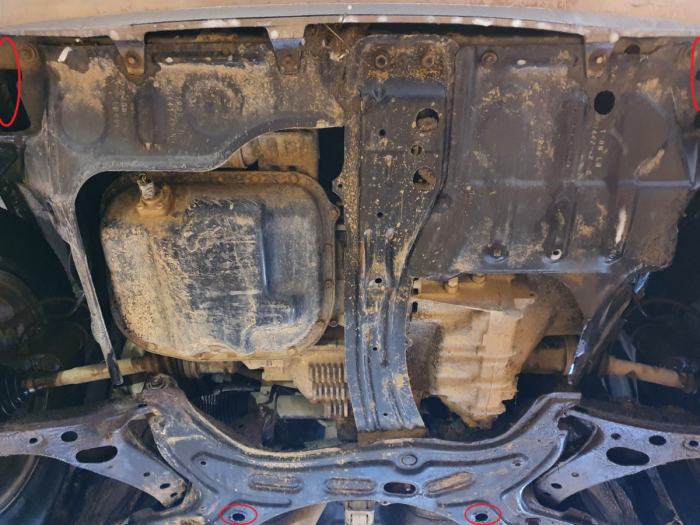 Scut motor Toyota RAV4 2000-2006 - Oțel 2.5 mm [4]