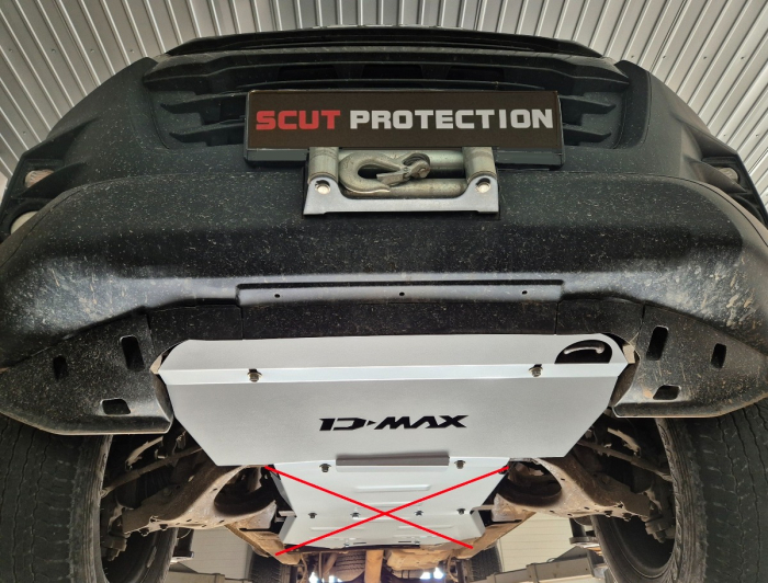 Scut radiator Isuzu D-Max 2019-2026 - Oțel 3 mm [13]
