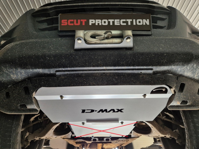 Scut radiator Isuzu D-Max 2019-2026 - Oțel 3 mm [12]