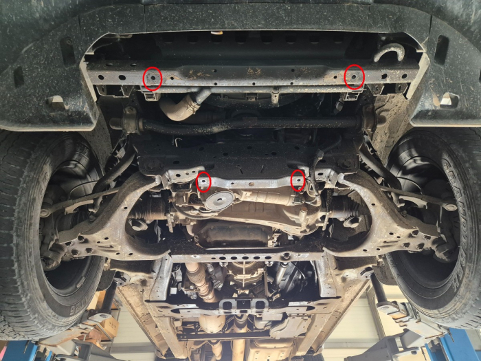 Scut radiator Isuzu D-Max 2019-2026 - Oțel 3 mm [4]