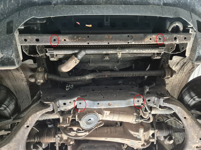 Scut radiator Isuzu D-Max 2019-2026 - Oțel 3 mm [5]