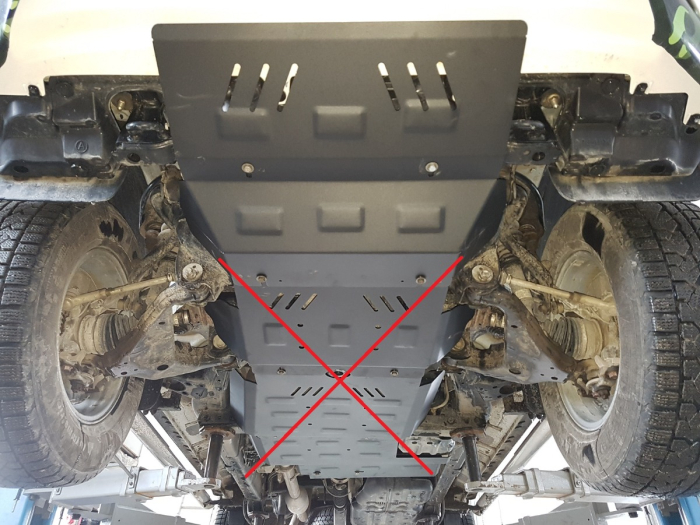 Scut radiator metalic Toyota Hilux Revo 2016-2026 - Oțel 3 mm [5]