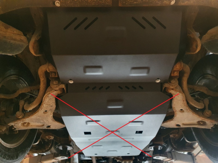 Scut radiator Mitsubishi L200 2015-2026 - Oțel 2.5 mm [6]