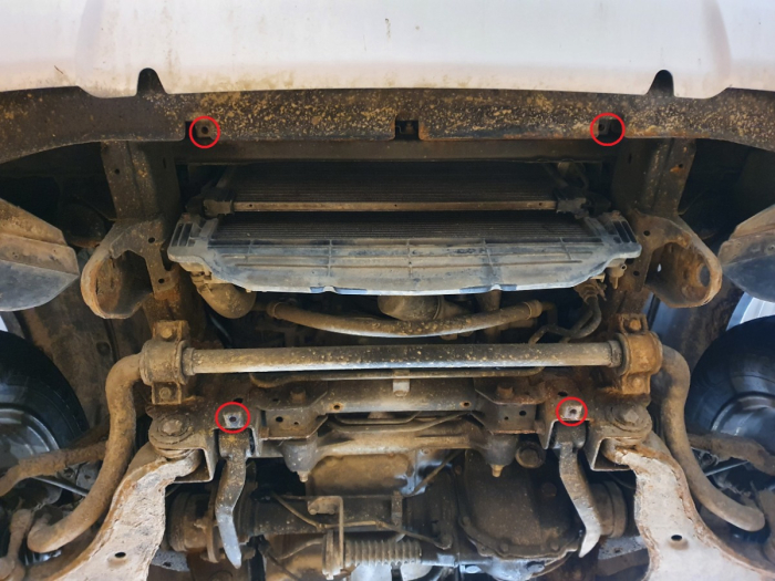Scut radiator Mitsubishi L200 2015-2026 - Oțel 2.5 mm [4]