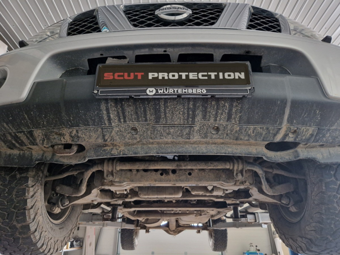 Scut radiator Nissan Navara 2005-2015 - Oțel 3 mm [9]