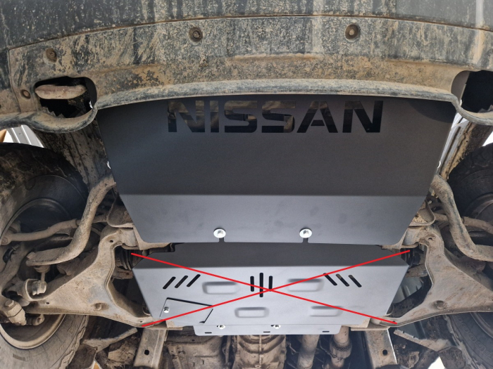 Scut radiator Nissan Navara 2005-2015 - Oțel 3 mm [7]