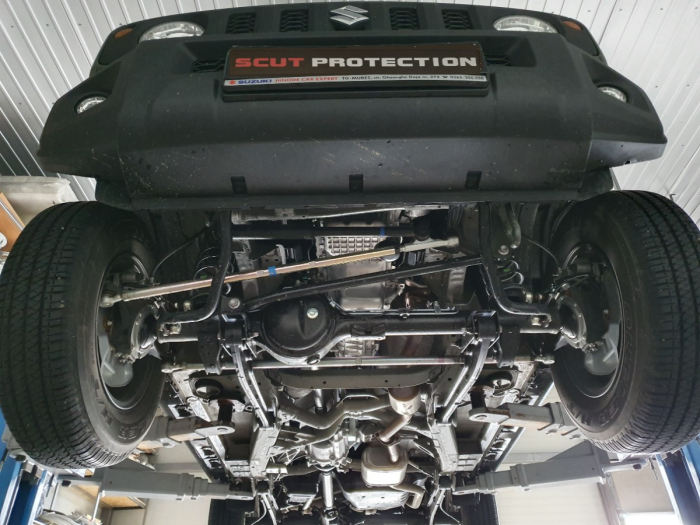 Scut reductor/cutie transfer Suzuki Jimny - model cu 3 uși 2018-2026 - Oțel 3 mm [7]