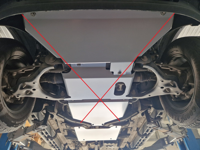 Scut reductor Ford Ranger 2023-2026 - Oțel 3 mm [6]