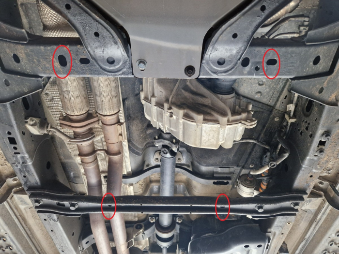 Scut reductor Ford Ranger Raptor - Aluminiu 2023-2026 - Aluminiu 4 mm [4]