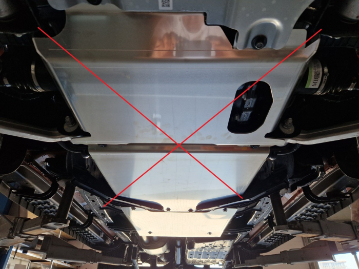 Scut reductor Ford Ranger Raptor - Aluminiu 2023-2026 - Aluminiu 4 mm [5]