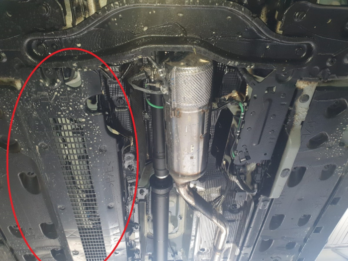 Scut sistem Stop&GO, EGR Dacia Duster Diesel 2014-2017 - Oțel 2 mm [4]