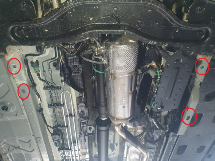 Scut sistem Stop&GO, EGR Dacia Duster Diesel 2014-2017 - Oțel 2 mm [5]