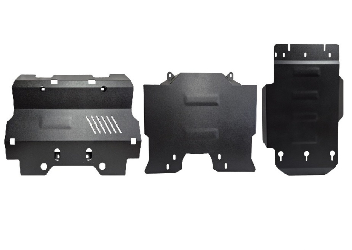 Set de scuturi Toyota Land Cruiser 2024-2026 - Oțel 3 mm [2]