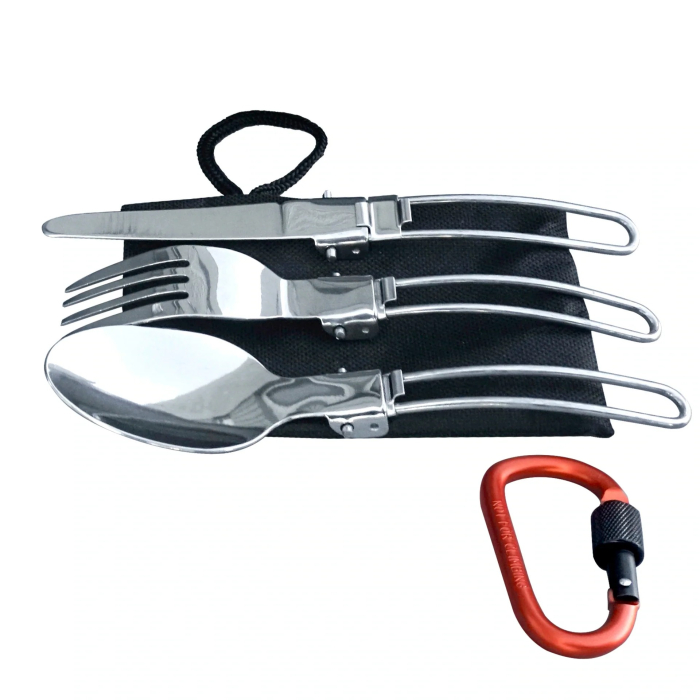 Set vase camping TEKSON Trip cu ceainic, pahare și tacâmuri [3]
