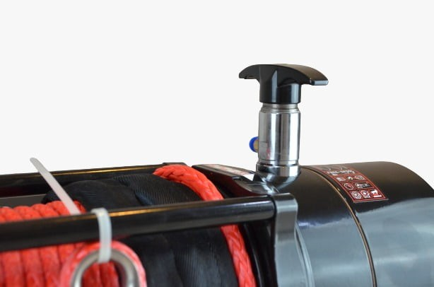 Troliu electric Grizzly 12000 lbs - 5454 kg - raport 72.5:1 - șufă sintetică - air free spool [4]