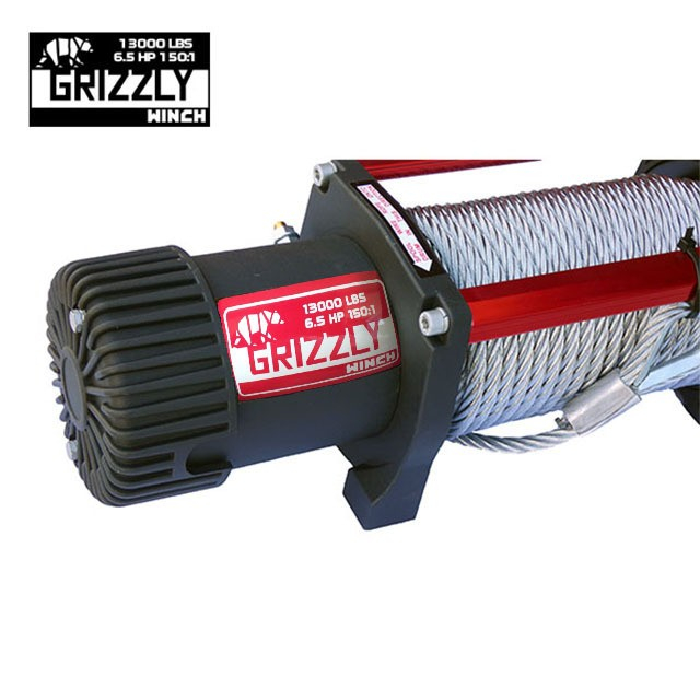 Troliu electric Grizzly 13000 lbs - 5897 kg - raport 150:1 - cablu oțel [3]