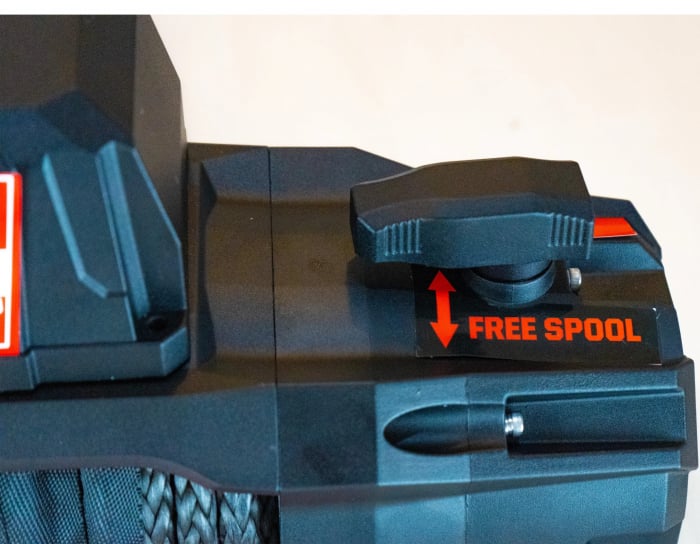 Troliu electric Grizzly 13500 lbs - 6123 kg - raport 150:1 - șufă sintetică [3]