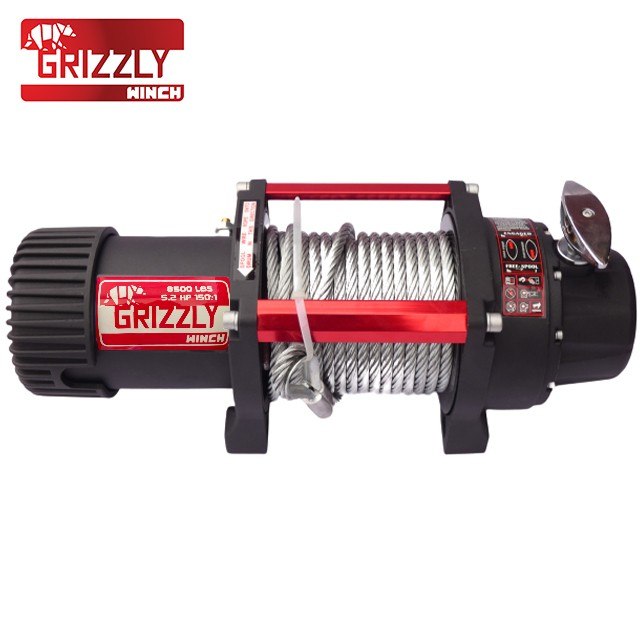 Troliu electric Grizzly 8500 lbs - 3855 kg - raport 150:1 - cablu oțel [2]