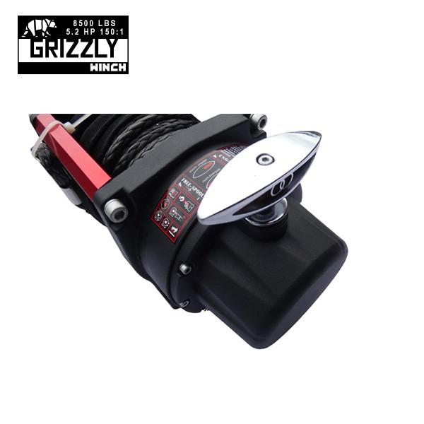 Troliu electric Grizzly 8500 lbs - 3855 kg - raport 150:1 - șufă sintetică [9]