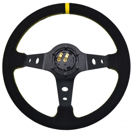 Volan universal 350x90 mm piele întoarsă RACES [2]