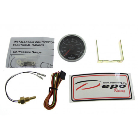 Ceas indicator temperatură apă 52 mm DEPO RACING [1]