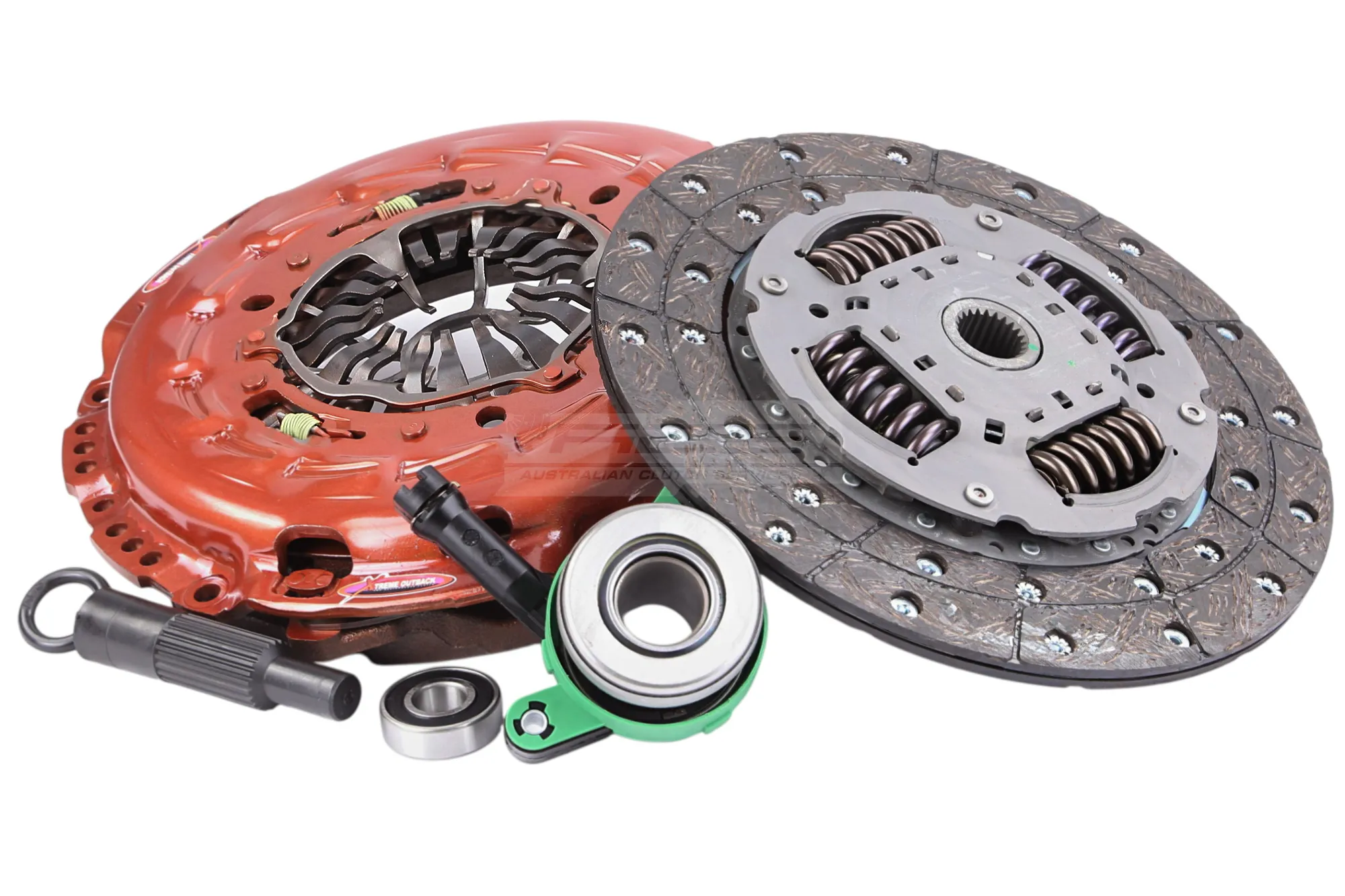 TRANSMISIE - Kit ambreiaj de schimb heavy-duty + CSC XTREME OUTBACK pentru conversie la volantă cu masă simplă Mitsubishi L200 2015-2023 2.4 DI-D / 2.2 DI-D; Fiat Fullback 2.4 turbodiesel