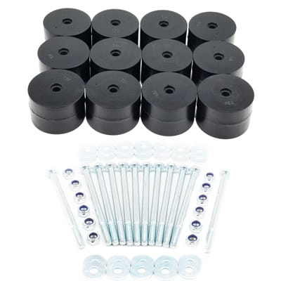 EXTERIOR - Kit bucșe înălțare caroserie (body lift) +5 cm Opel Frontera A/B lung