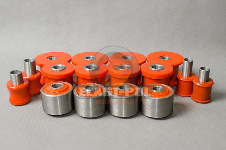 Bucșe Poliuretan - Kit bucșe poliuretan 40 mm metalice Toyota Land Cruiser J70 / J73 după 1991