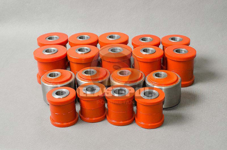 SUSPENSIE & DIRECȚIE - Kit bucșe poliuretan metalice cu corecție caster Toyota Land Cruiser J80 / J105