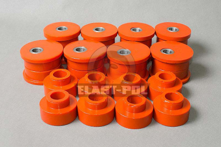 Bucșe Poliuretan - Kit bucșe poliuretan tendoane față cu corecție caster + tendoane spate Mercedes G 460/461/463