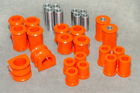 SUSPENSIE & DIRECȚIE - Kit complet bucșe poliuretan Nissan Navara D40