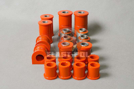 SUSPENSIE & DIRECȚIE - Kit complet bucșe poliuretan Opel Frontera A arcuri elicoidale