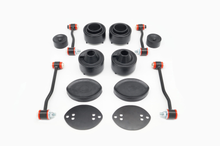 Flanșe Înălțare Arcuri - Kit complet înălțare suspensie +4 cm Jeep Wrangler JL
