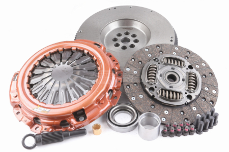 TRANSMISIE - Kit conversie la volantă cu masă simplă + ambreiaj heavy-duty XTREME OUTBACK Nissan Pathfinder R51 / Navara D40 2.5 dCi - 250 mm
