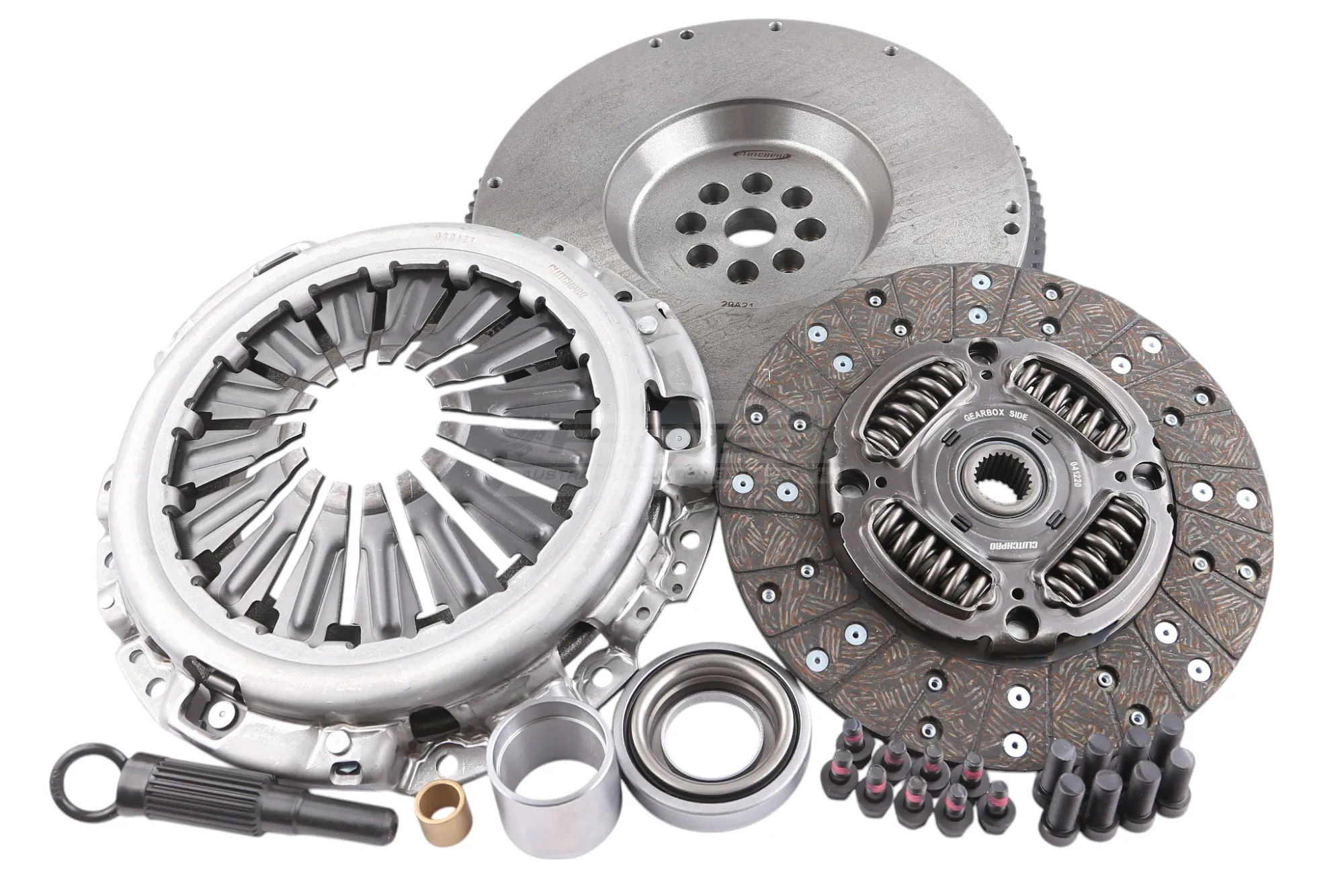 TRANSMISIE - Kit conversie la volantă cu masă simplă CLUTCHPRO Nissan Navara D40 / Pathfinder R51 2.5 dCi - 250 mm