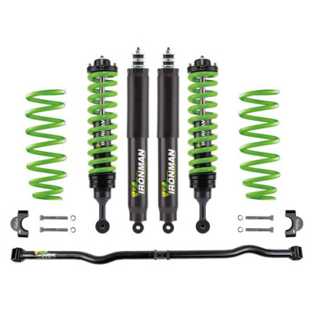 Kituri Suspensie - Kit suspensie IRONMAN4x4 Foamcell PRO +5 cm Toyota Land Cruiser Prado J120 cu sistem KDSS