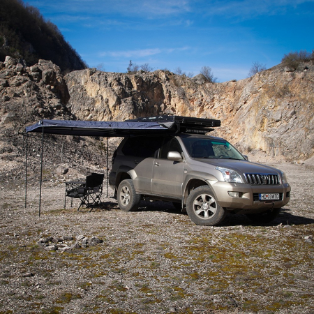 Marchize Auto - Marchiză auto OVERLANDER 2.5 m 270 grade cu LED - partea dreaptă