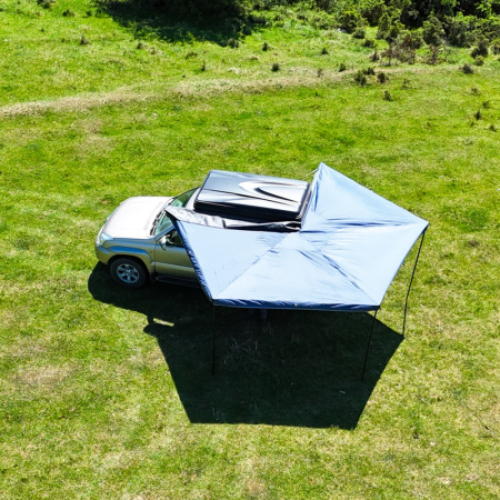 Marchize Auto - Marchiză auto OVERLANDER 2.5 m 270 grade cu LED - partea stângă