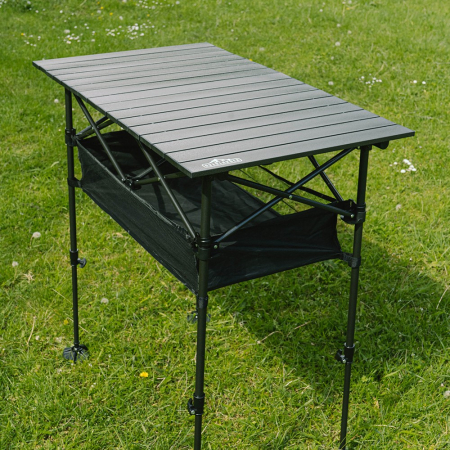 Mobilier Camping - Masă camping pliabilă și reglabilă OVERLANDER cu husă
