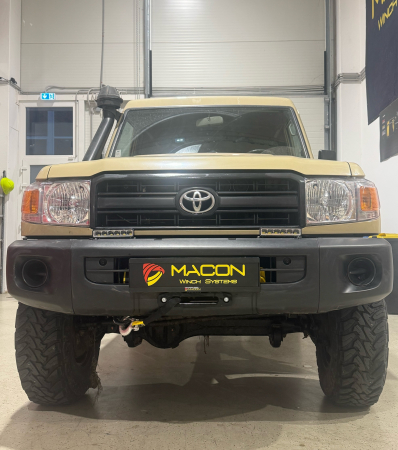 Plăci Montaj Troliu - Placă troliu dedicată Toyota Land Cruiser GRJ / VDJ 2007-2023