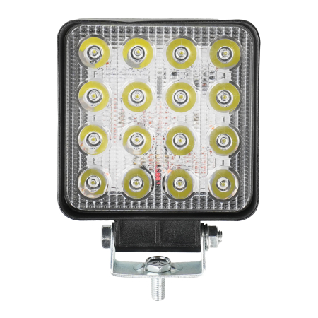 Proiectoare LED - Proiector LED patrat 48W - 16 LED-uri - 12-24V