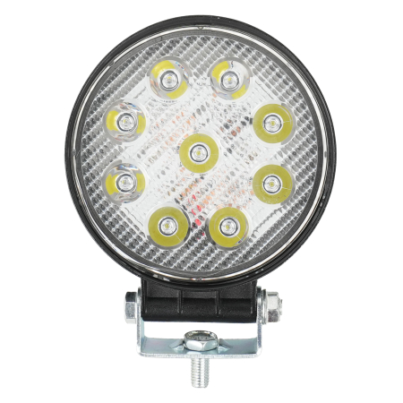 Proiectoare LED - Proiector LED rotund slim 27W - 9 LED-uri - 12-24V